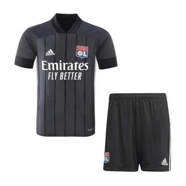 Camiseta Lyon 2ª Kit Niños 2020 2021 Gris